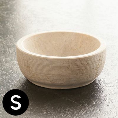 大理石の小物入れトレイ（Sサイズ-ラウンド）[14221]
