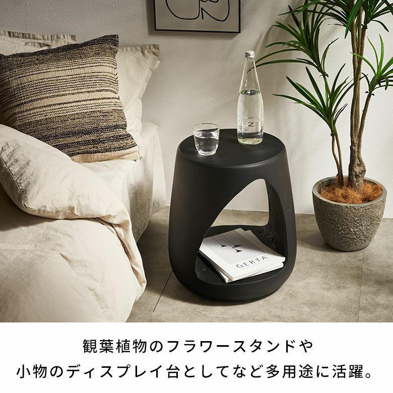 冬ギフト  モンキーポッドツリーの無垢材から削り出したサイドテーブル その他