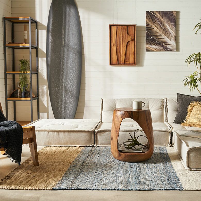 CURVED WOOD SHELF + MIRROR ｜CATAWARA（カタワラ）