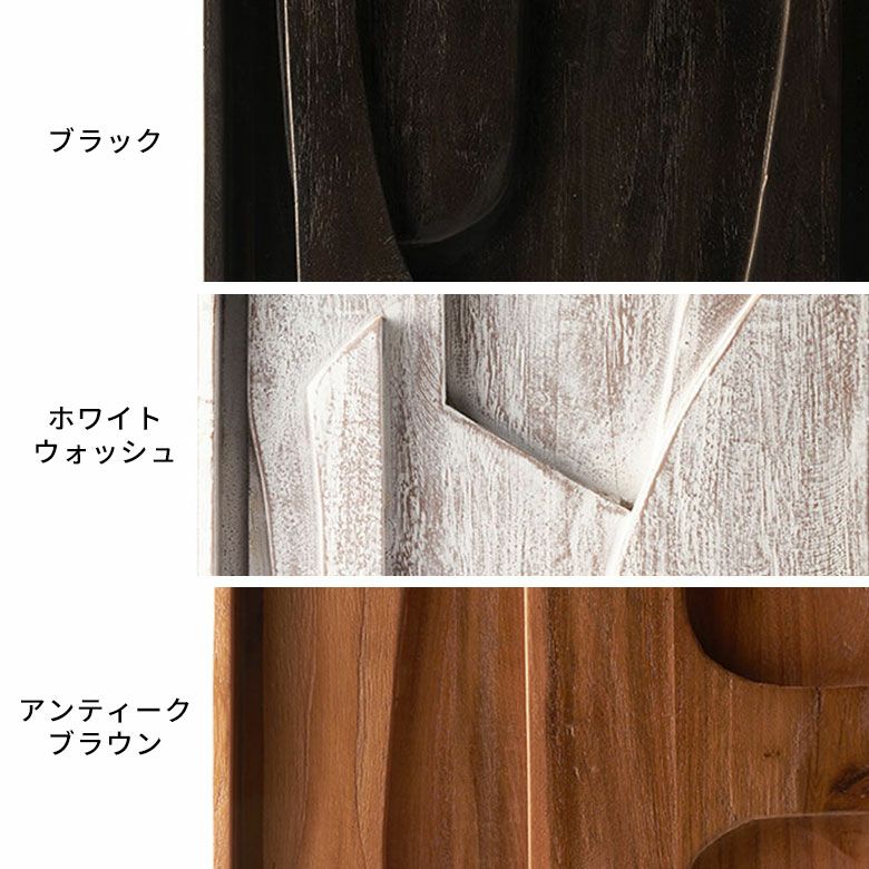 アカシアウッドで作られた立体的な木製ウォールアート（3Dティンバー