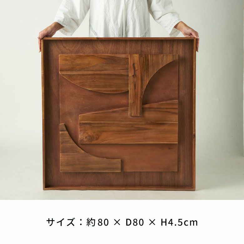 希少品 ココス 木彫り 立体 木製看板 ウッドアート 絵 ウッドで作られた立体的なアート・木製ウォールデコレーション